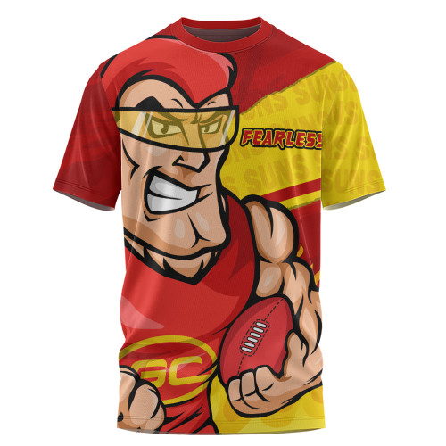 Gold Coast SUNS T-Shirt Defend The Pride Gold Coast SUNS T-Shirt Defend The Pride