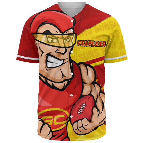 Gold Coast SUNS Baseball Shirt Defend The Pride