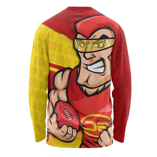 Gold Coast SUNS Long Sleeve T-shirt Defend The Pride
