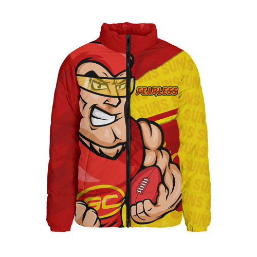 Gold Coast SUNS Padded Jacket Defend The Pride