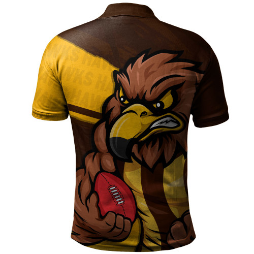 Hawthorn Polo Shirt Defend The Pride Hawthorn Polo Shirt Defend The Pride