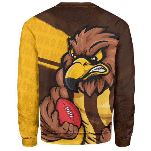 Hawthorn Sweatshirt Defend The Pride Hawthorn Sweatshirt Defend The Pride