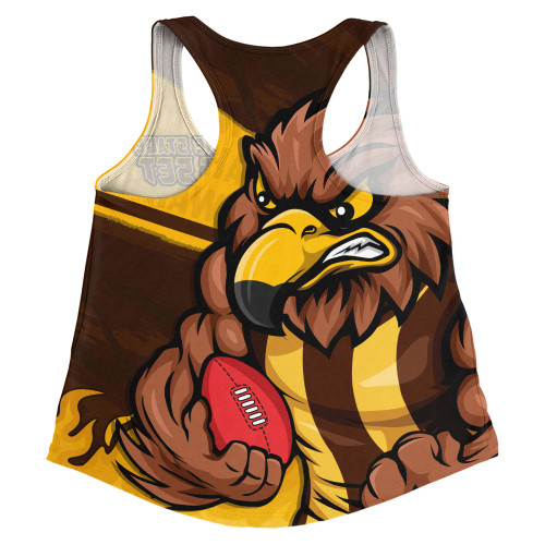 Hawthorn Women Racerback Singlet Defend The Pride Hawthorn Women Racerback Singlet Defend The Pride