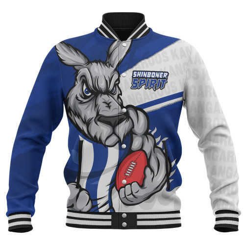 North Melbourne Baseball Jacket Defend The Pride