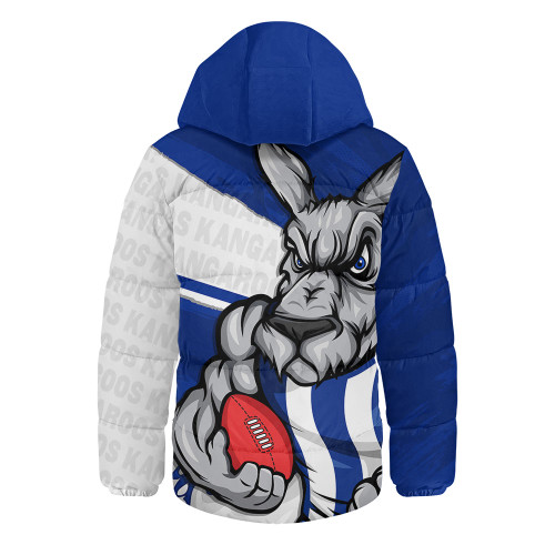 North Melbourne Hooded Padded Jacket Defend The Pride North Melbourne Hooded Padded Jacket Defend The Pride