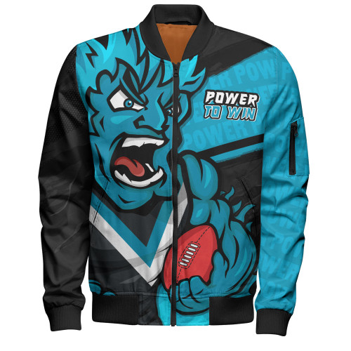 Port Adelaide Bomber Jacket Defend The Pride