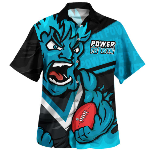Port Adelaide Hawaiian Shirt Defend The Pride