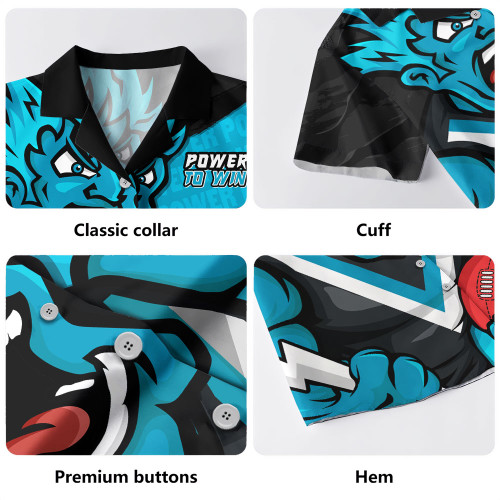 Port Adelaide Hawaiian Shirt Defend The Pride