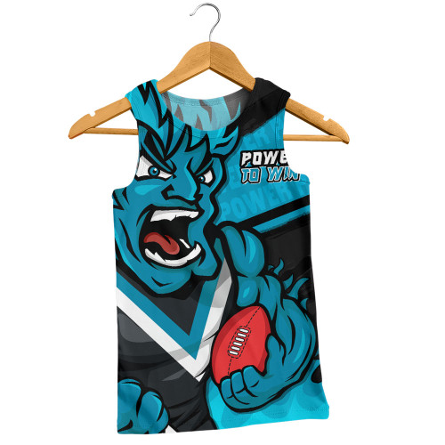 Port Adelaide Men Singlet Defend The Pride