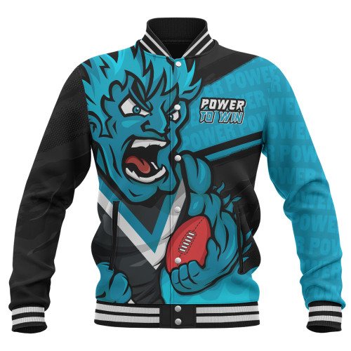 Port Adelaide Baseball Jacket Defend The Pride