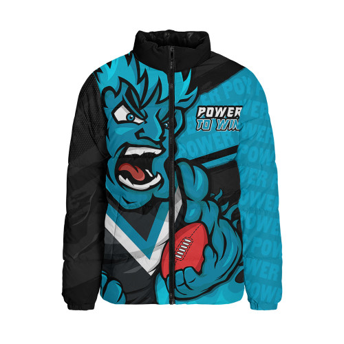 Port Adelaide Padded Jacket Defend The Pride Port Adelaide Padded Jacket Defend The Pride