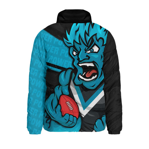 Port Adelaide Padded Jacket Defend The Pride Port Adelaide Padded Jacket Defend The Pride