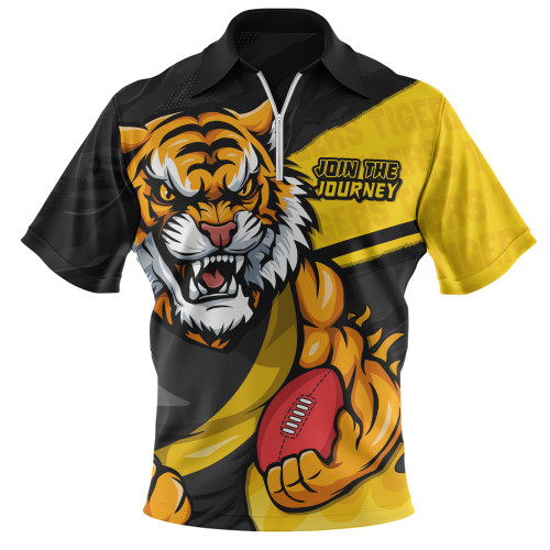 Richmond Zip Polo Shirt Defend The Pride