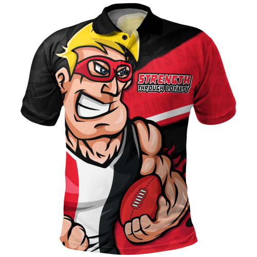St Kilda Polo Shirt Defend The Pride St Kilda Polo Shirt Defend The Pride