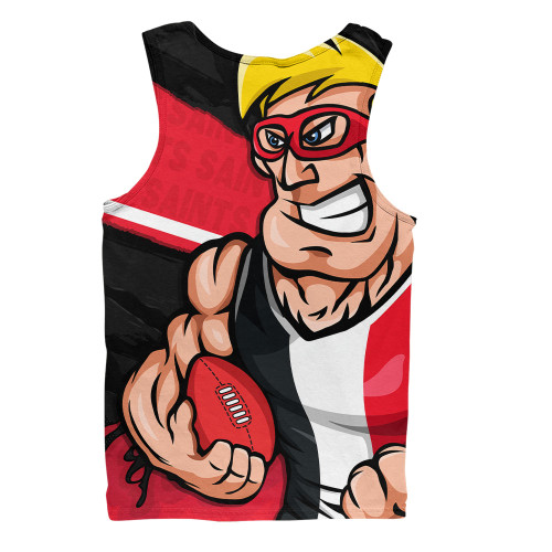 St Kilda Men Singlet Defend The Pride