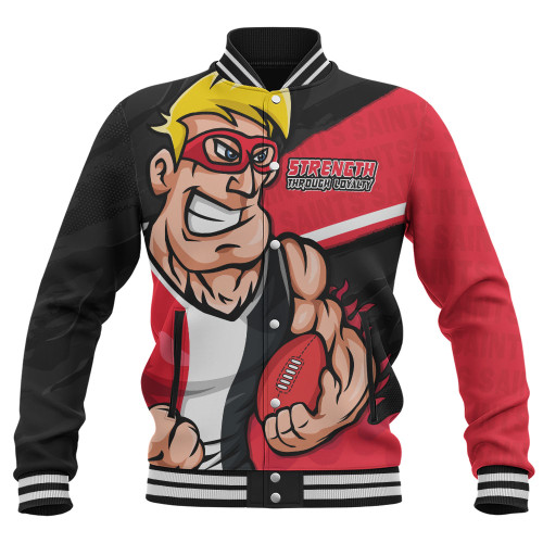 St Kilda Baseball Jacket Defend The Pride