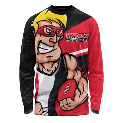 St Kilda Long Sleeve T-shirt Defend The Pride