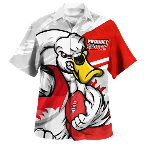 Sydney Swans Hawaiian Shirt Defend The Pride
