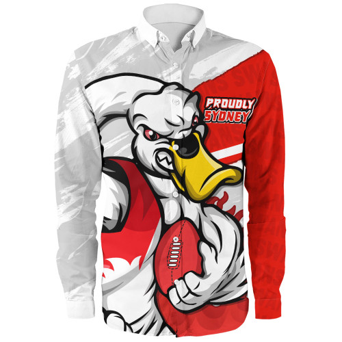 Sydney Swans Long Sleeve Shirt Defend The Pride