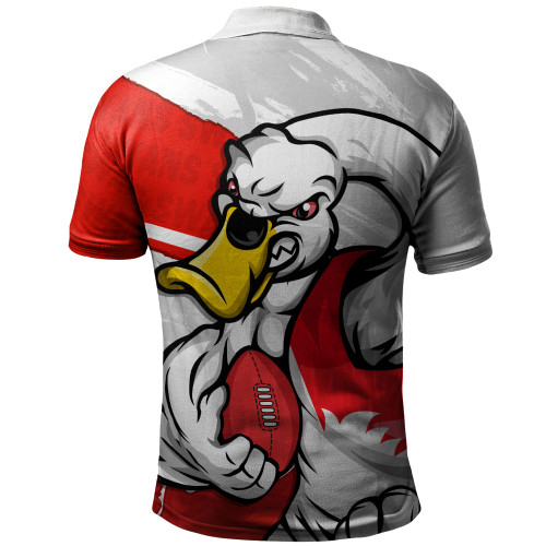 Sydney Swans Polo Shirt Defend The Pride