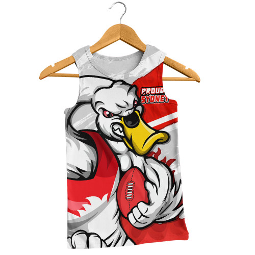 Sydney Swans Men Singlet Defend The Pride Sydney Swans Men Singlet Defend The Pride
