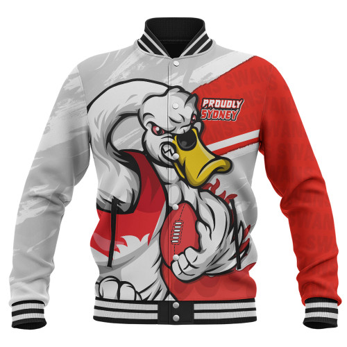 Sydney Swans Baseball Jacket Defend The Pride