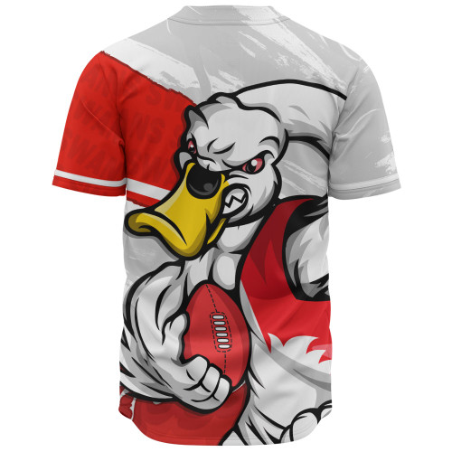 Sydney Swans Baseball Shirt Defend The Pride