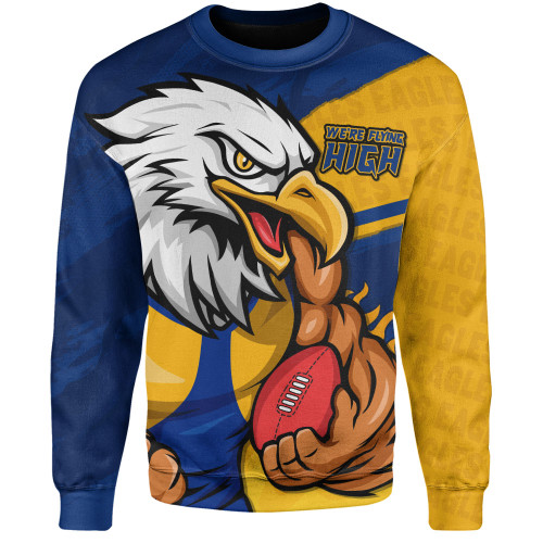 West Coast Eagles Sweatshirt Defend The Pride