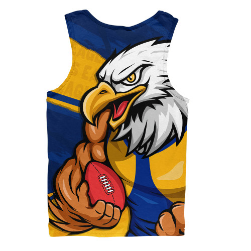 West Coast Eagles Men Singlet Defend The Pride