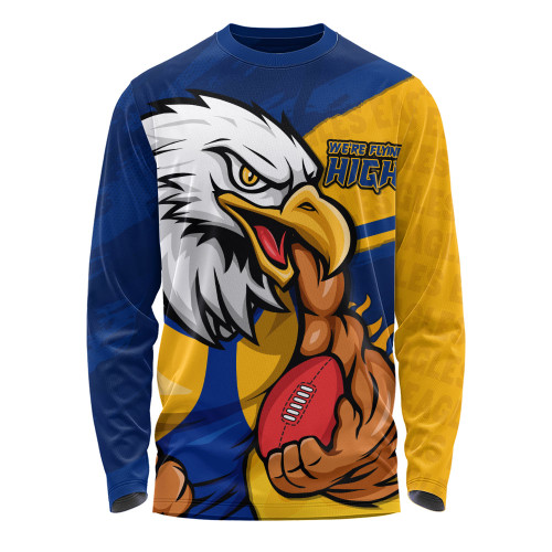 West Coast Eagles Long Sleeve T-shirt Defend The Pride