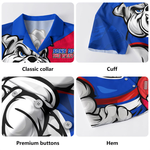 Western Bulldogs Hawaiian Shirt Defend The Pride