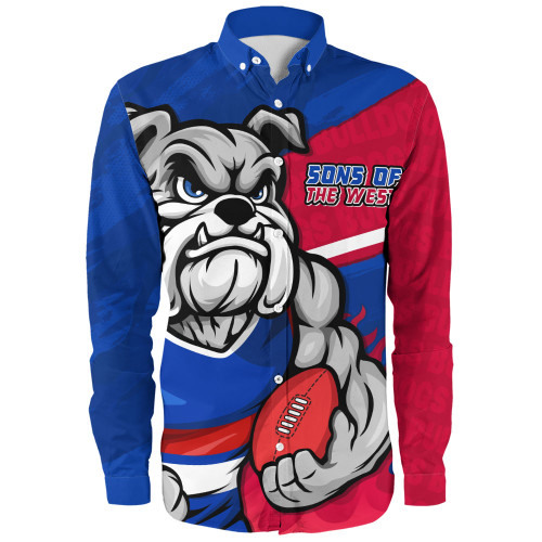 Western Bulldogs Long Sleeve Shirt Defend The Pride