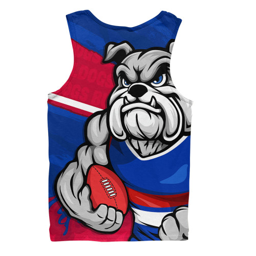 Western Bulldogs Men Singlet Defend The Pride