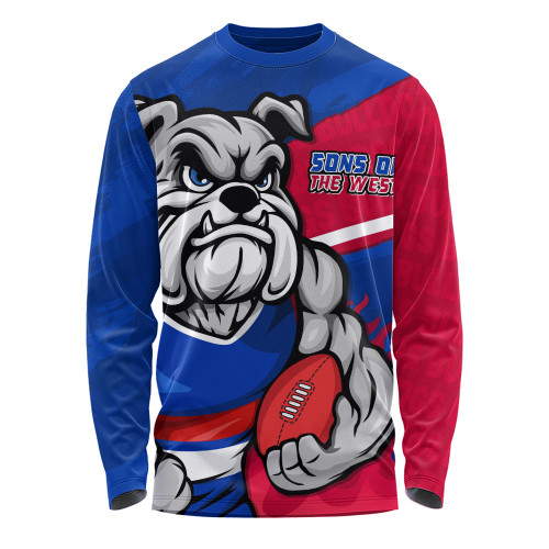 Western Bulldogs Long Sleeve T-shirt Defend The Pride