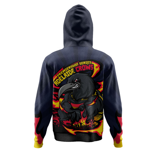 Adelaide Crows Hoodie Premiership Series Flame Edition