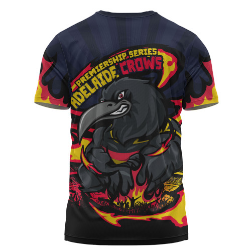 Adelaide Crows T-Shirt Premiership Series Flame Edition Adelaide Crows T-Shirt Premiership Series Flame Edition