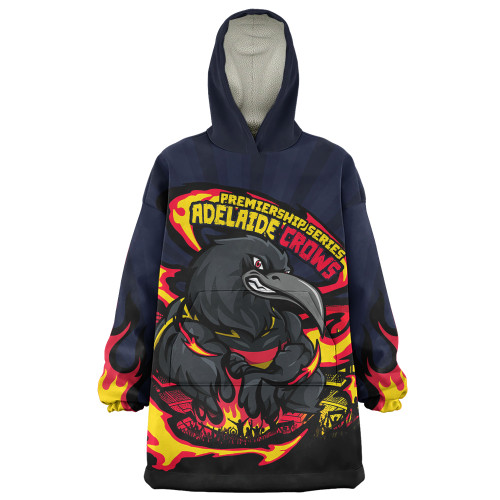 Adelaide Crows Snug Hoodie Premiership Series Flame Edition Adelaide Crows Snug Hoodie Premiership Series Flame Edition