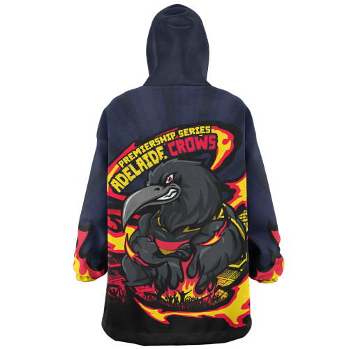 Adelaide Crows Snug Hoodie Premiership Series Flame Edition