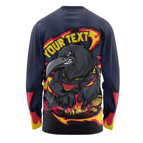Adelaide Crows Long Sleeve T-shirt Premiership Series Flame Edition