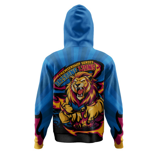 Brisbane Lions Hoodie Premiership Series Flame Edition Brisbane Lions Hoodie Premiership Series Flame Edition