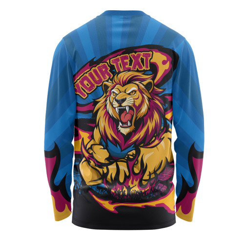 Brisbane Lions Long Sleeve T-shirt Premiership Series Flame Edition Brisbane Lions Long Sleeve T-shirt Premiership Series Flame Edition