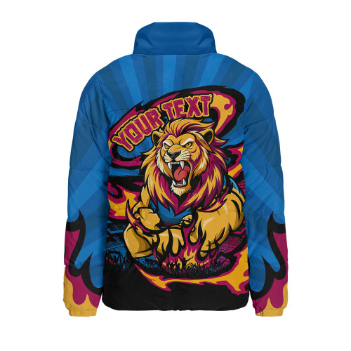 Brisbane Lions Padded Jacket Premiership Series Flame Edition