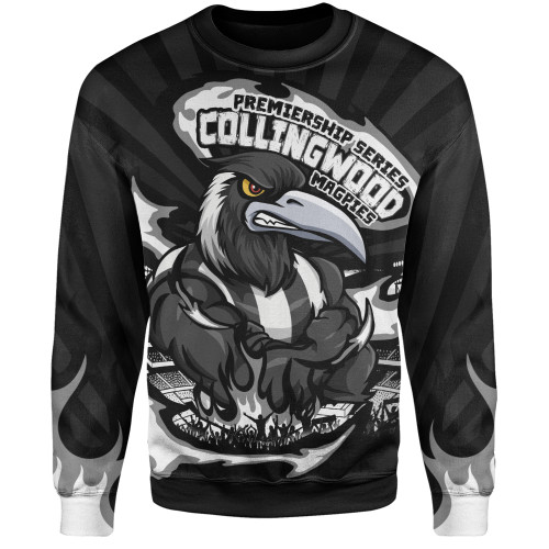Collingwood Sweatshirt Premiership Series Flame Edition