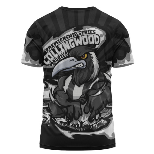 Collingwood T-Shirt Premiership Series Flame Edition