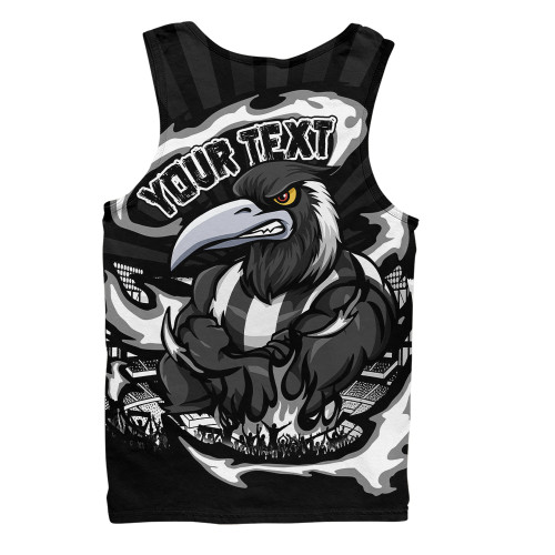 Collingwood Men Singlet Premiership Series Flame Edition