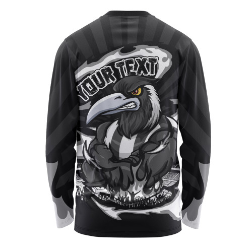 Collingwood Long Sleeve T-shirt Premiership Series Flame Edition