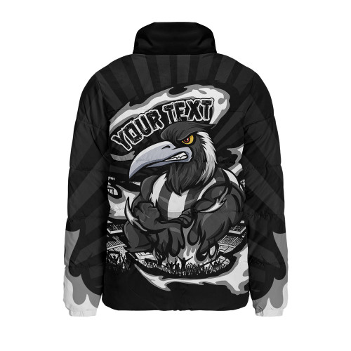 Collingwood Padded Jacket Premiership Series Flame Edition