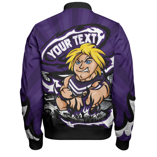 Fremantle Bomber Jacket Premiership Series Flame Edition
