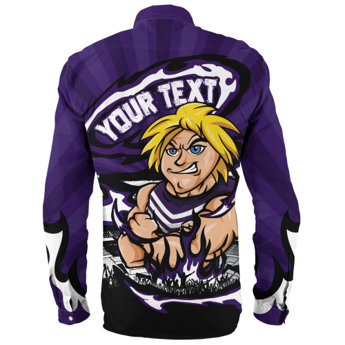 Fremantle Long Sleeve Shirt Premiership Series Flame Edition