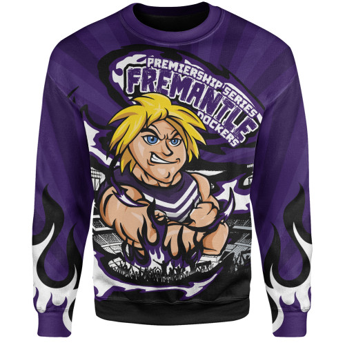 Fremantle Sweatshirt Premiership Series Flame Edition Fremantle Sweatshirt Premiership Series Flame Edition